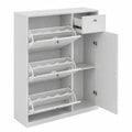 Scarpiera in MDF Bianco con Casse